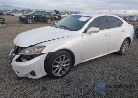 2011 Lexus Is 250 from USA, damaged, VIN JTHCF5C2XB5048809